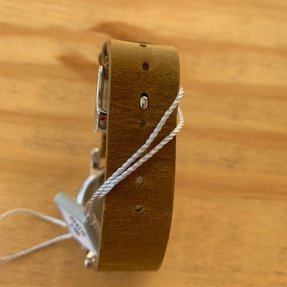 August Steiner Champagne Dial Brown Leather Ladies Watc - Picture 4 of 13